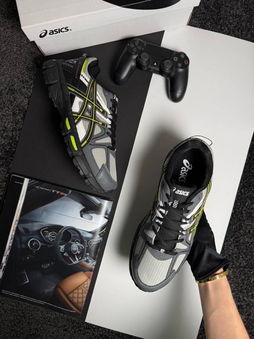 Чоловічі кросівки асікс ASICS Gel-Kahana 8 M GTX Grey Black Lime [41-45]