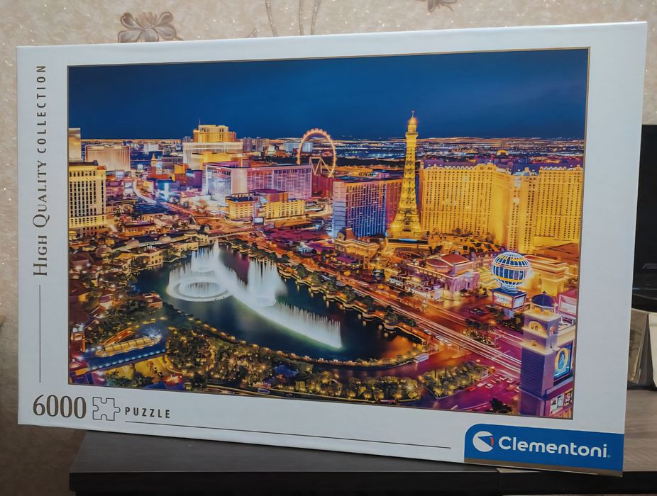 Пазл Clementoni Las Vegas 6000 елементів