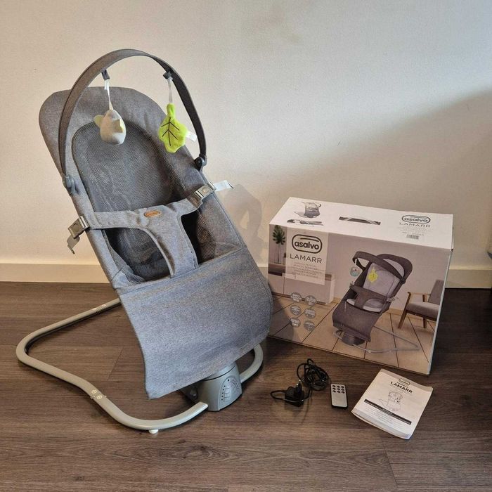 Cadeira de balanço automatico para bébé marca ASALVO LAMARR