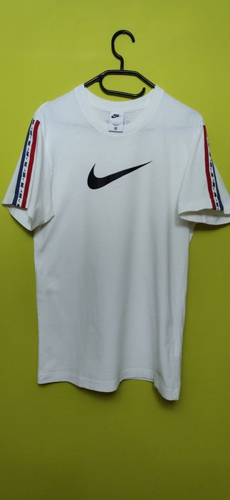 Koszulka t-shirt firmy Nike Repeat Pack biały z czarnym logo x 2 z lam