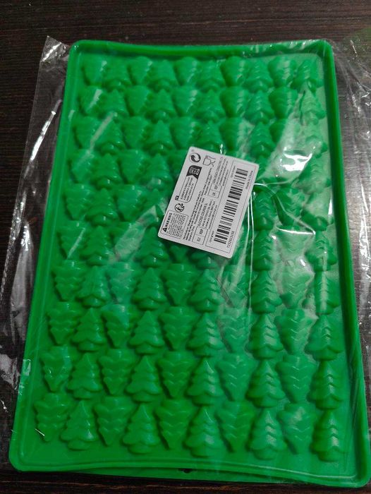 Molde Silicone Árvores de Natal | Chocolate, Gelo, Velas ou Resina