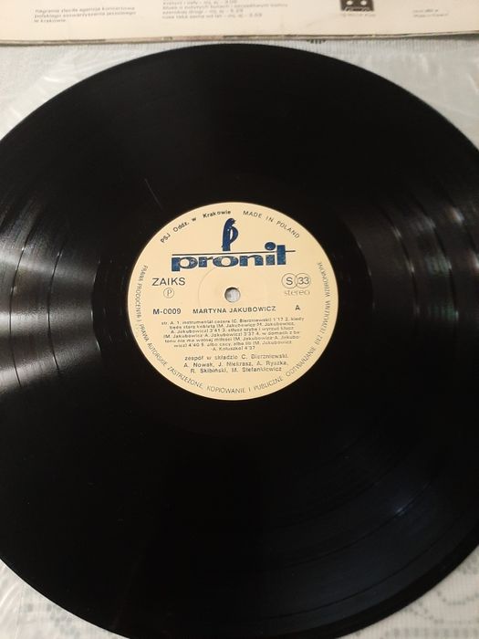 Płyta winylowa Martyna Jakubowicz 1-press z 1983 r.st.vg cena 95 zł