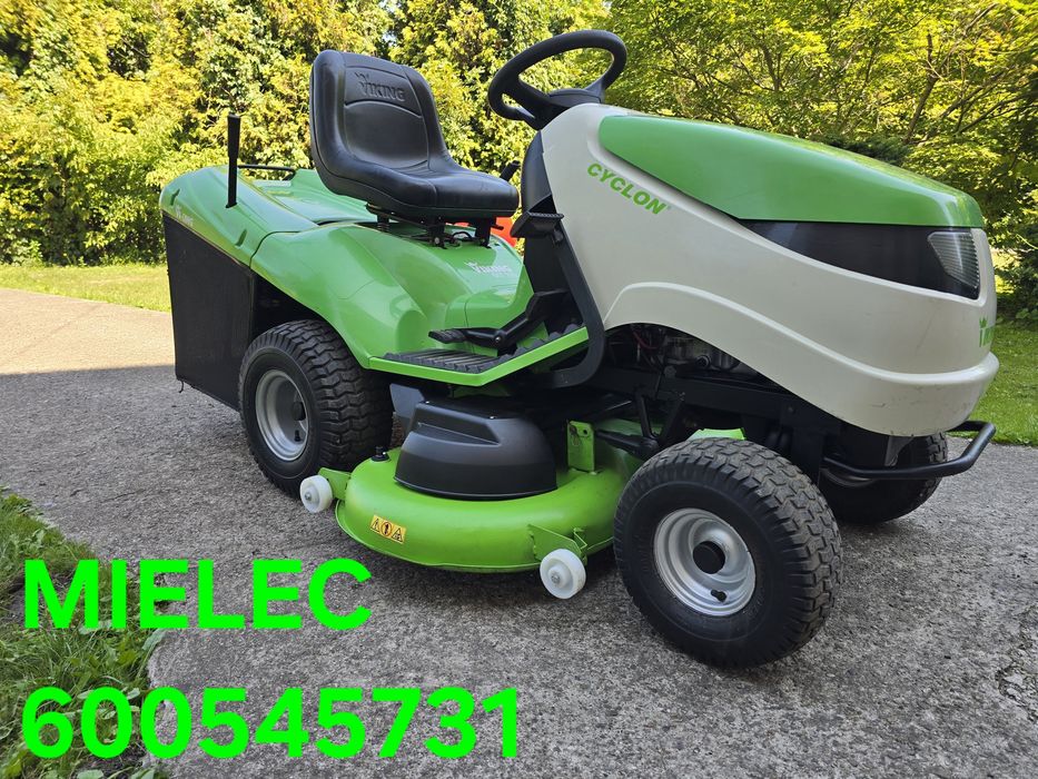 Traktorek kosiarka Viking Stihl 22KM v-ka B&S pompa oleju hydro 122cm SUPER STAN POLECAM  GWARANCJA