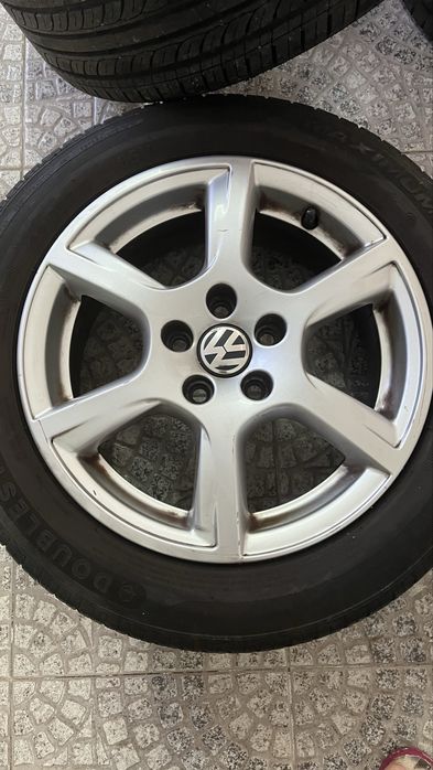 Jantes originais volkswagen Polo – R15 + pneus 195