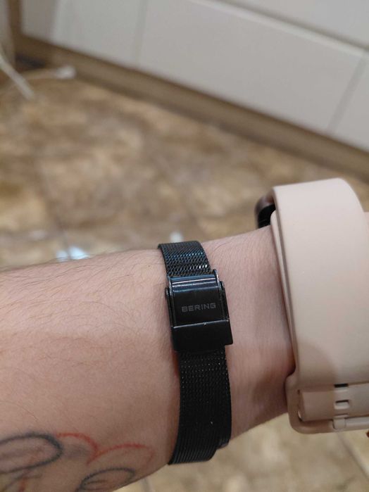 Bering Solar damski zegarek granatowy