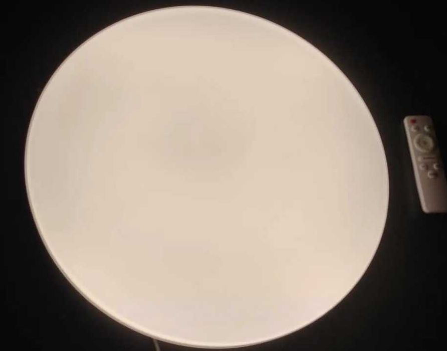 LED люстра Матовый 24/50/90W – светильник потолочный с пультом и без пульта