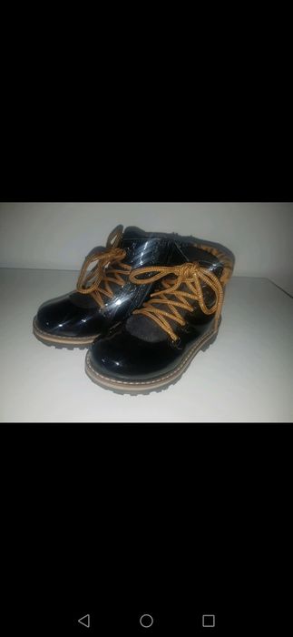 Friboo skórzane trzewiki  dziewczęce rozm. 25