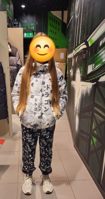 Куртка на дівчинку інь янь