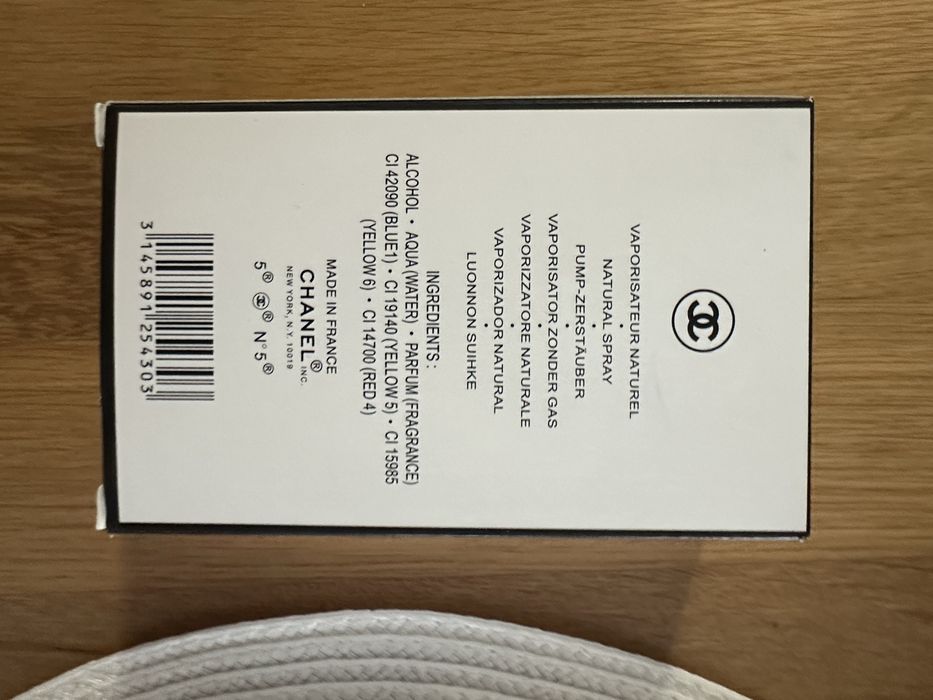 Perfumy Chanel N°5 No5 N5