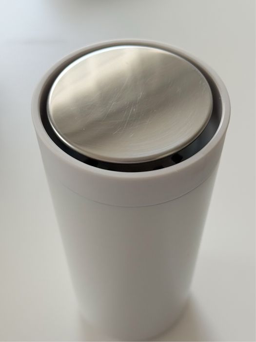 Bialy kubek termiczny Stelton  To Go Click