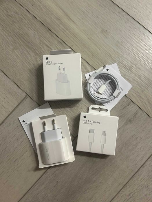 Apple швидкісна зарядка 20w 1м Lightning лайтинг для iphone айфона