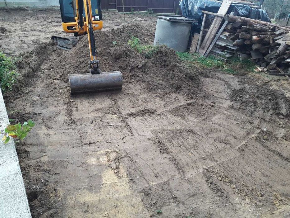 Послуги міні-ескаватора. Новояворівськ. Яворів. Львів