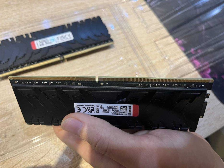 Kingston Fury DDR4 16GB 2x8GB 3600MHz Renegade Black (KF436C16RBK2/16)