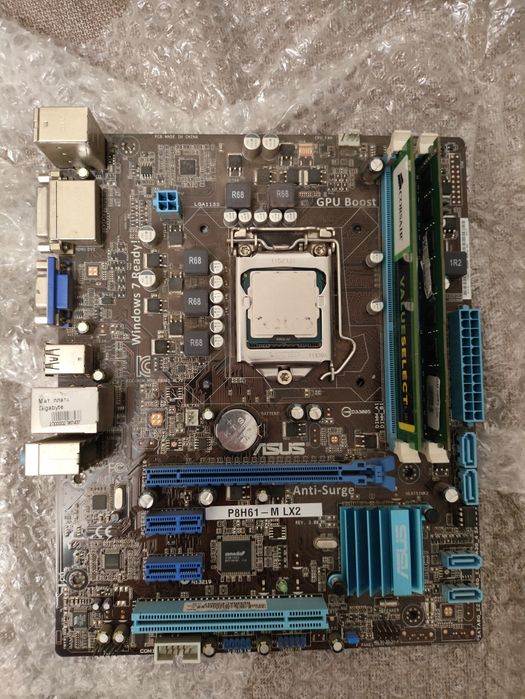 Комплекти для ПК (материнська плата + процесор + RAM)Intel/ AMD