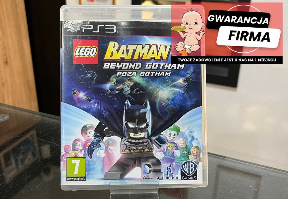 Gra PS3 Lego Batman 3 Poza Gotham | Używana | Polska Wersja |