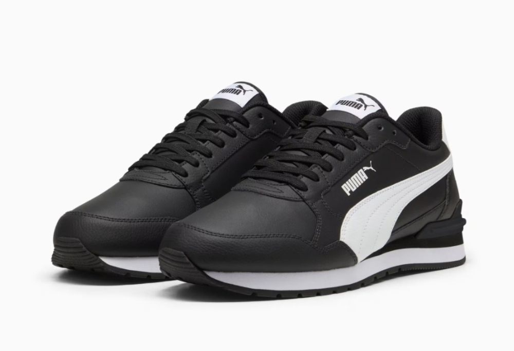 Buty Męskie Sportowe Puma Skórzane Czarne rozm od 40 do 48