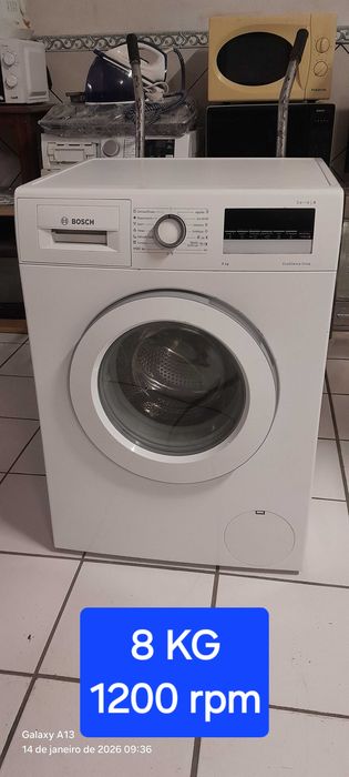 Máquina de lavar roupa Bosch