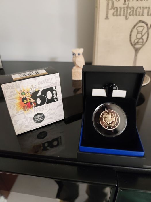 Moeda 2euros asterix proof