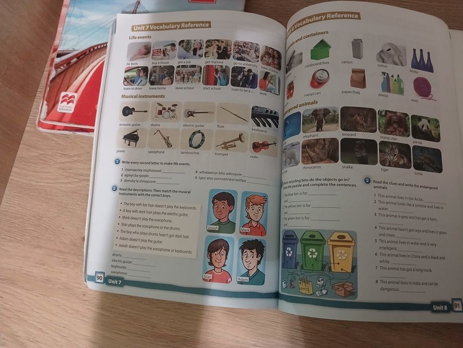Student's book and workbook All clear for Ukraine for the 6th grade