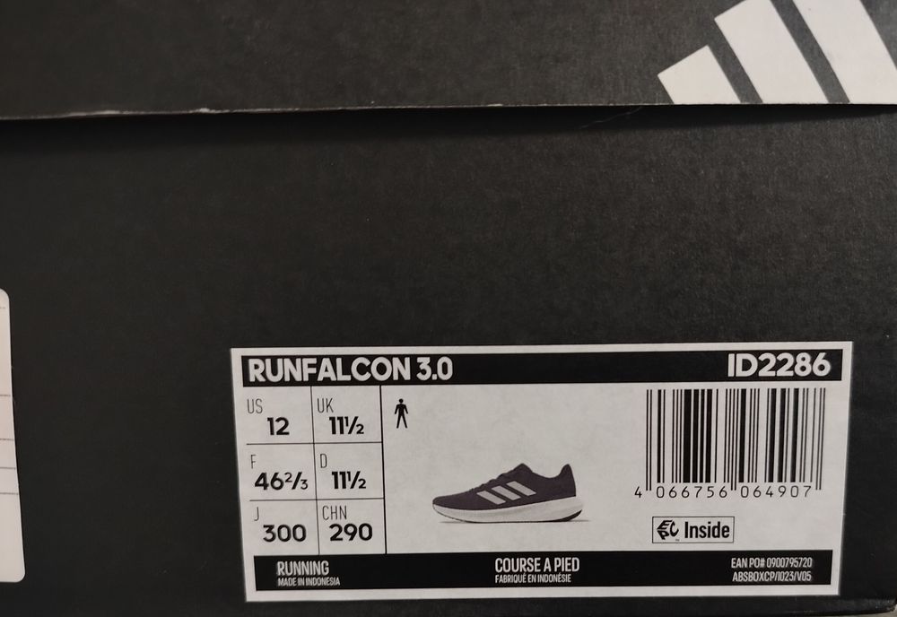 Мужские кроссовки ADIDAS  Runfalcon 3 (46р/30)
Adidas Runfalcon 3