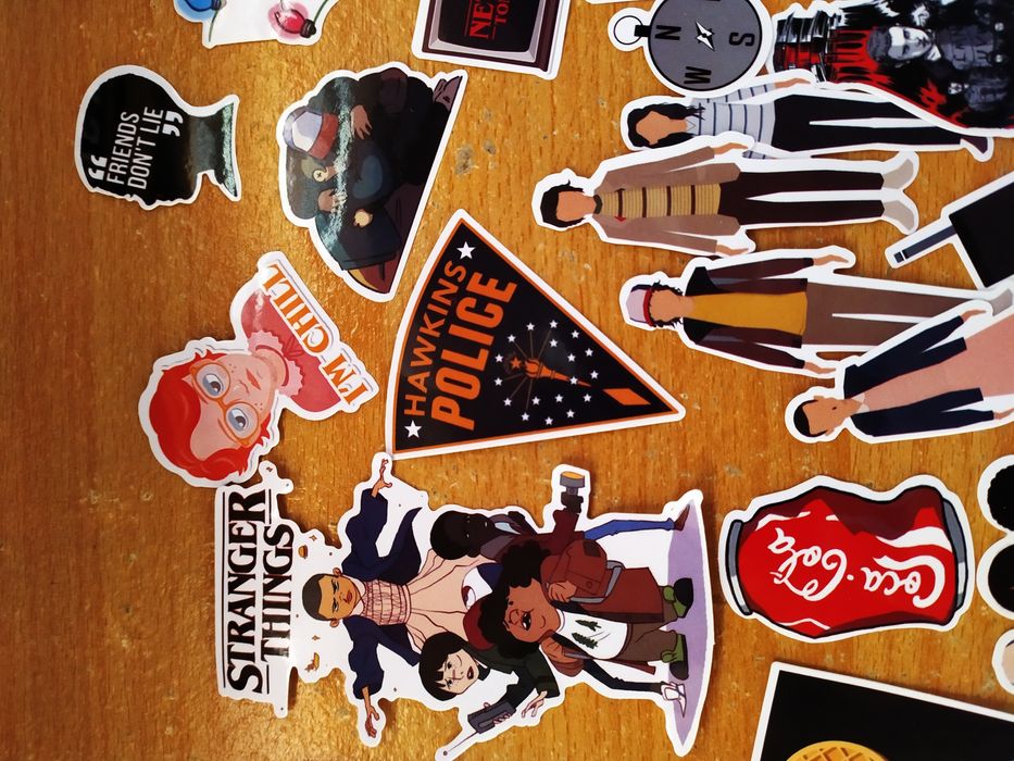 Stickers/Autocolantes de Stranger Things