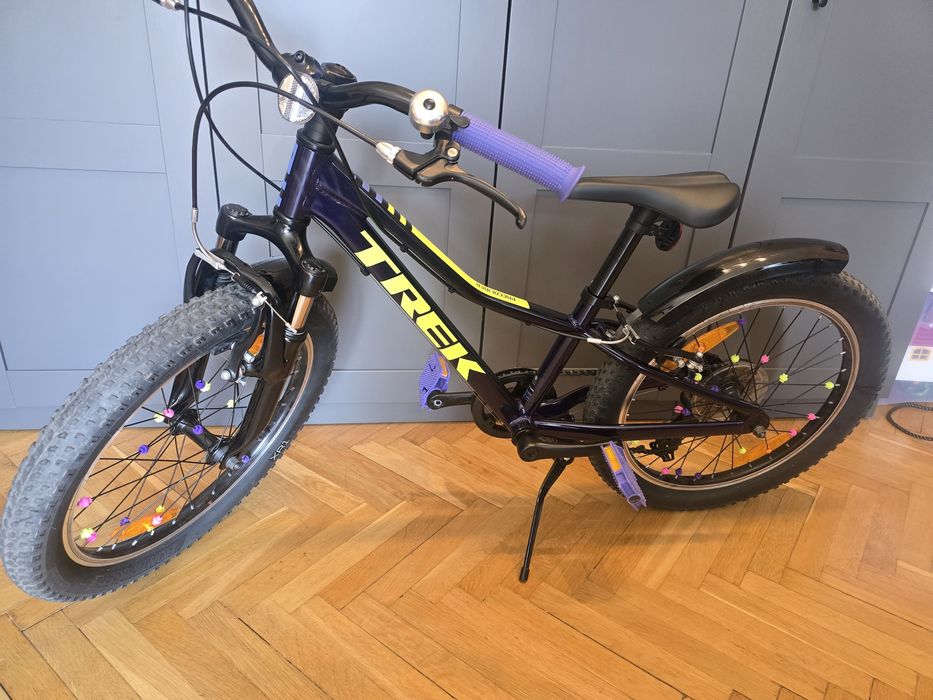 Trek Precaliber 20 7SP rower dziecięcy amortyzatory purple