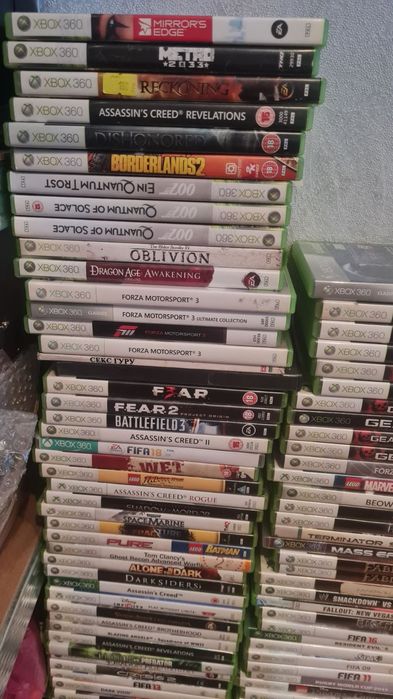 Колекція Дисків xbox 360 ікс бокс 360 з мануалами