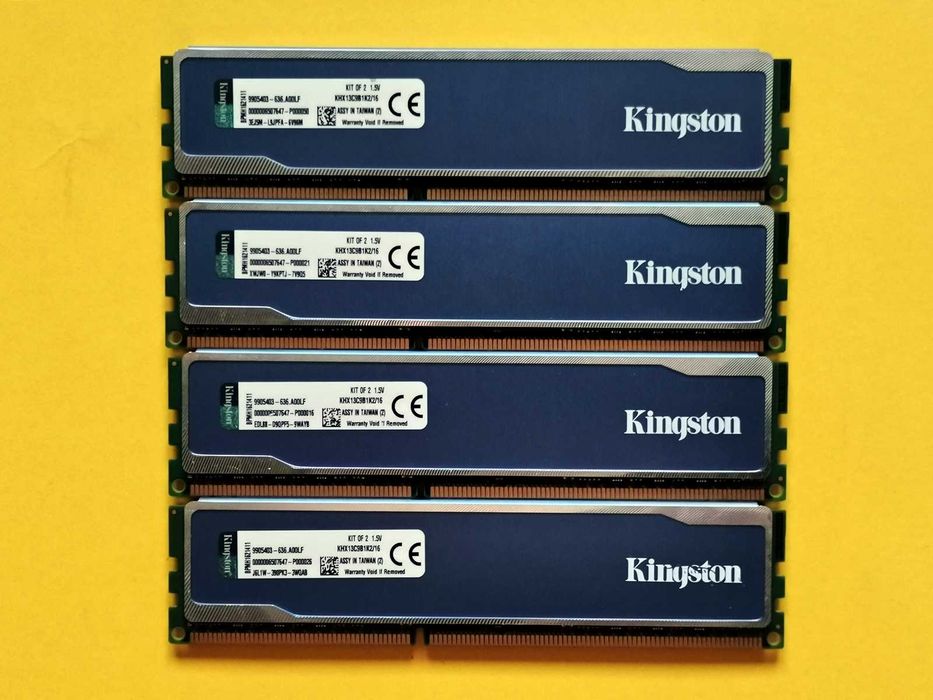 DDR3 32GB KingSton HyperX BLu 10600 -Komputer
