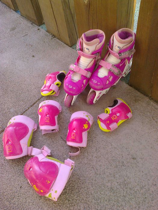 Patins como novos