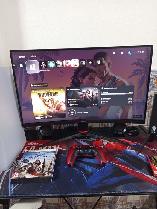 Monitor gamer 27 polegadas curvo  260hz