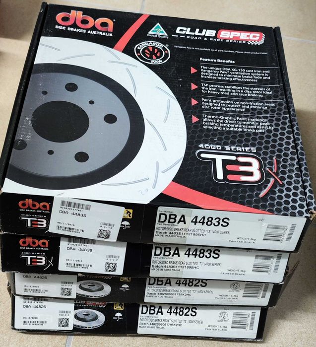 Honda S2000 Barras + admissão air duct SPOON Discos DBA T3