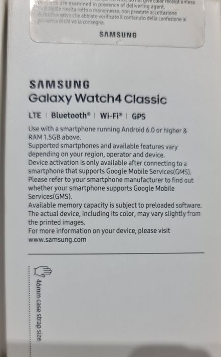 Samsung Galaxy Watch4 Classic Lte