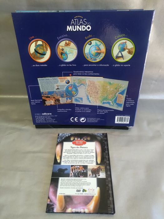 Atlas do Mundo com oferta DVD