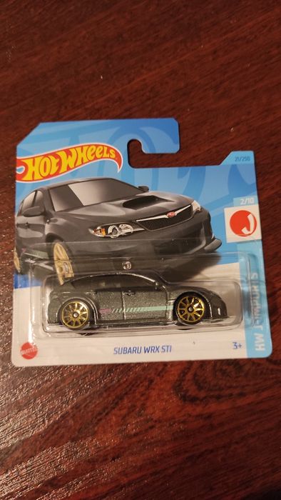Hot Wheels Subaru WRX Sti - grafitowa