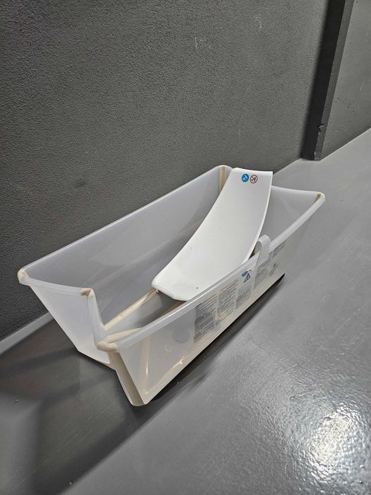 Pack Banheira Stokke Flexi Bath e Assento White