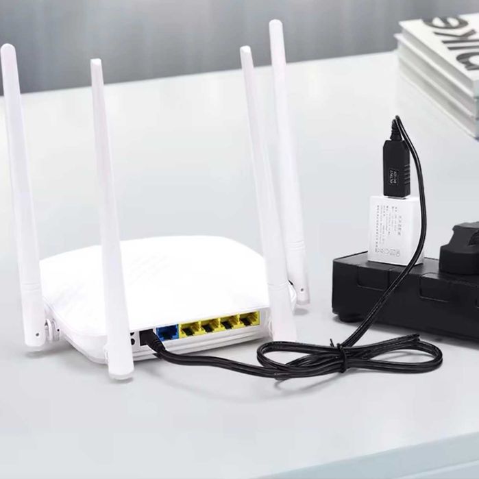 Кабель Переходник для Роутера DC 3,5 мм работы без света от PowerBank