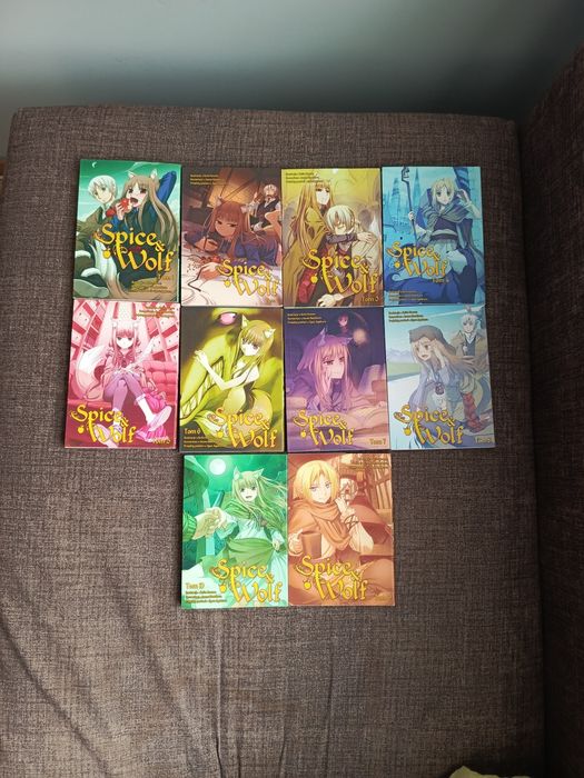 Spice&Wolf 1-10 manga