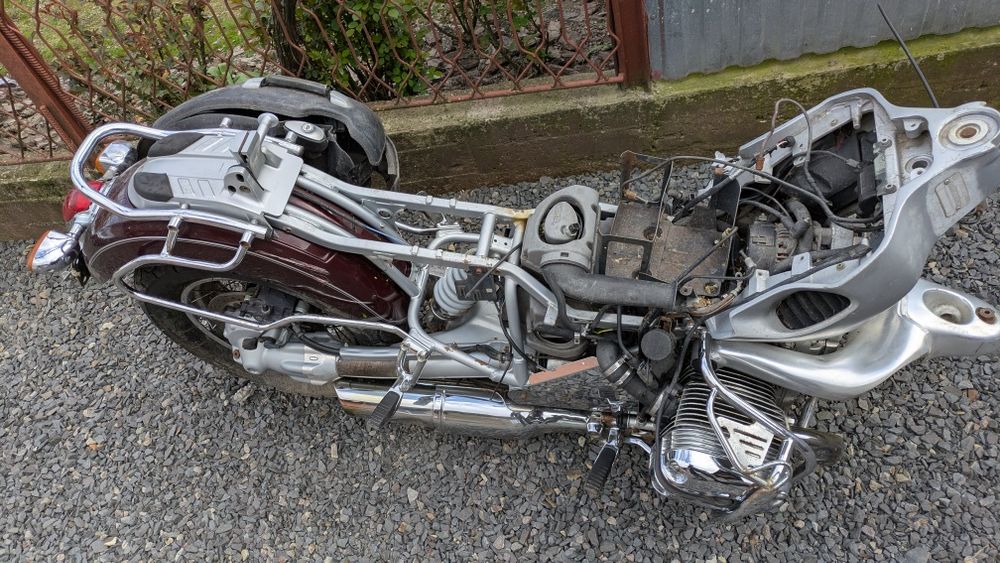 Продам частину мотоцикла BMW R1200. мотор з навісним