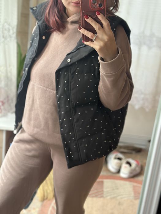 Жилетка в стразах
