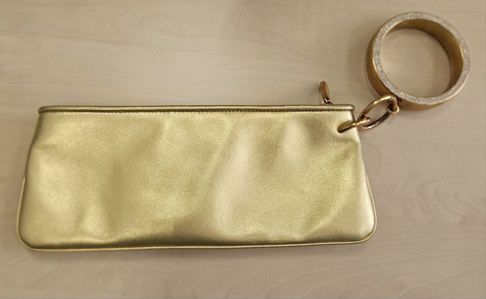 Клатч золотий Chopard