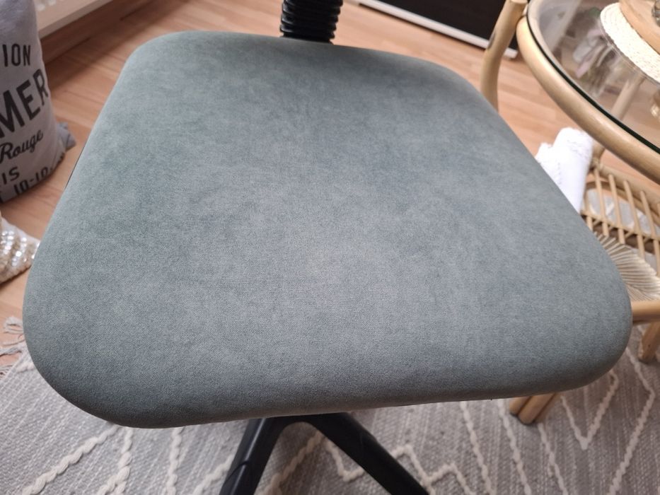 Fotel krzeslo do biurka obrotowe zielone