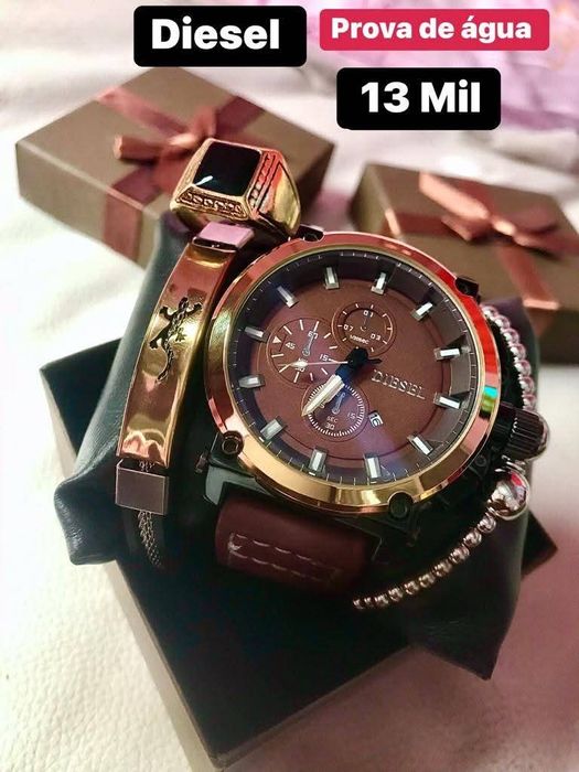 Conjunto de Relógios de pulso elegante