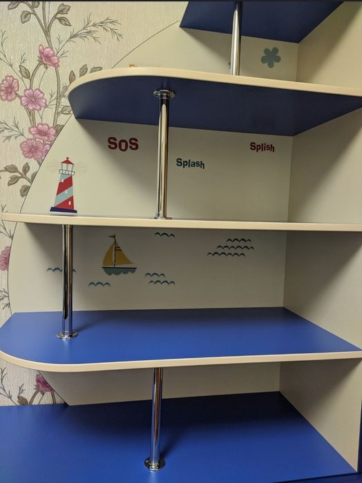 Стелаж для іграшок із якісного ДСП