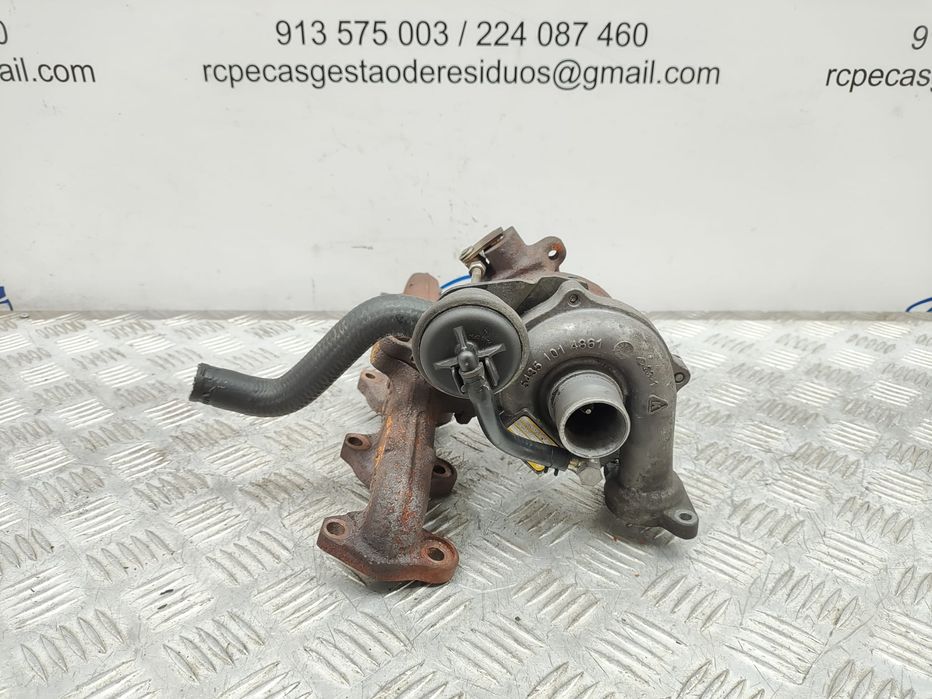 Turbo compressor BorgWarner KKK PSA Ford 1.4 HDI 70cv 8HT KP35487599