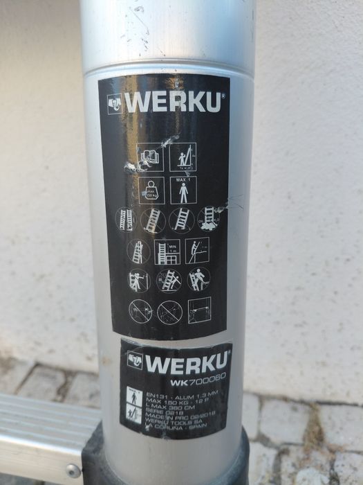 Escada telescópica WERKU