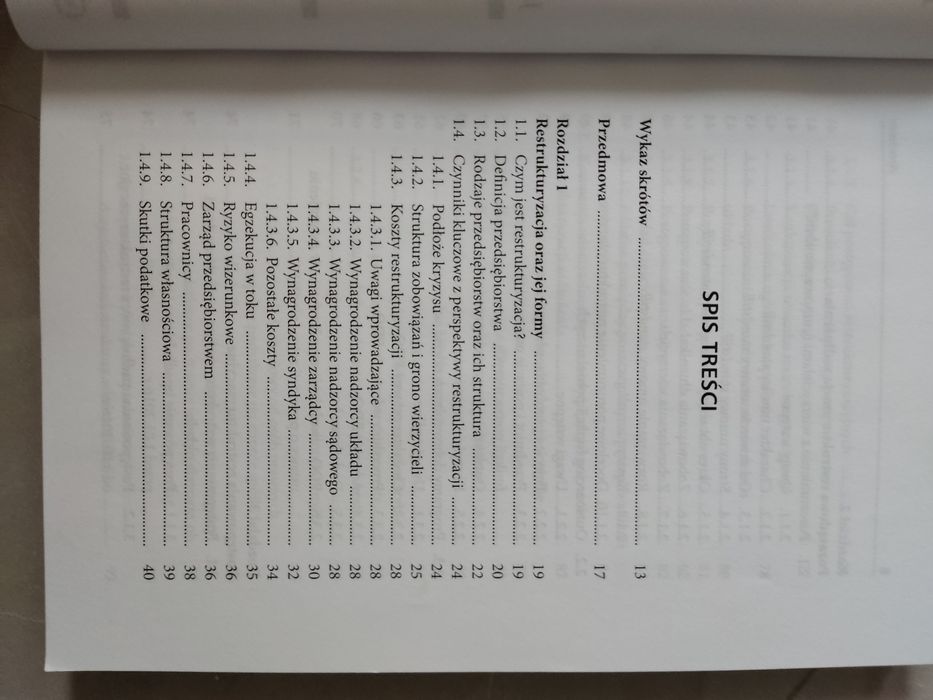 Restrukturyzacja i upadłość, zagadnienia praktyczne