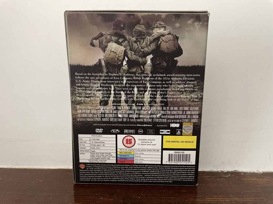 Band of Brothers - série completa edição comemorativa (6 discos DVD)