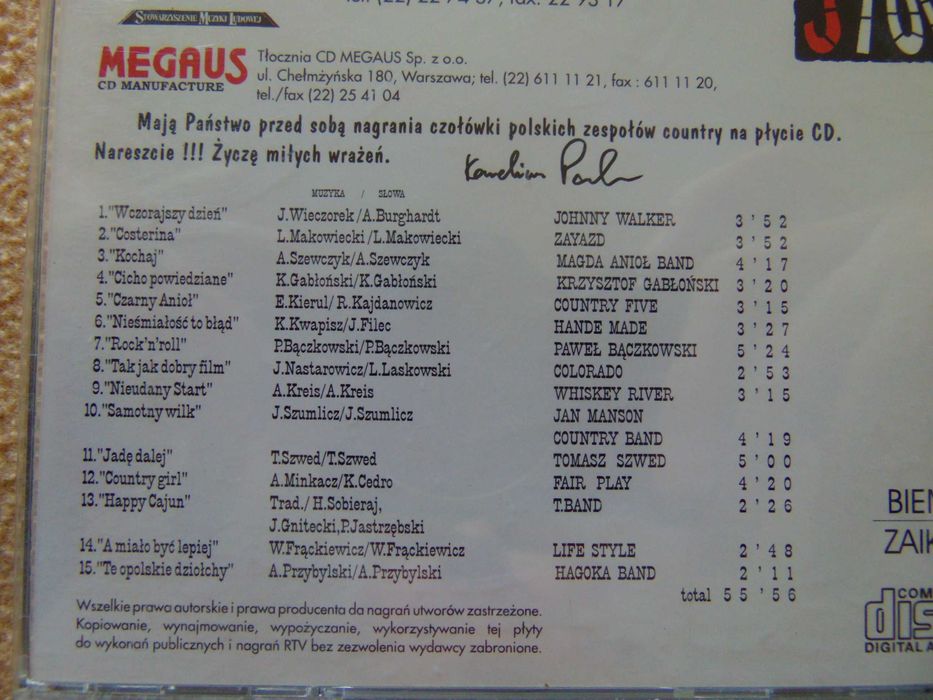 wyprzedaż kolekcji płyt CD