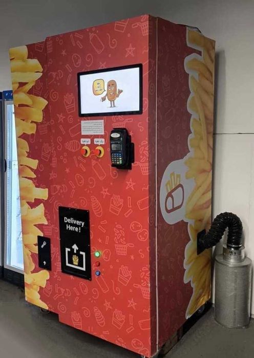 Batata vending machine fries vending