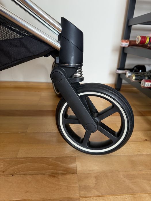 Rama cybex e-priam elektryczny 4.0 black chrome
